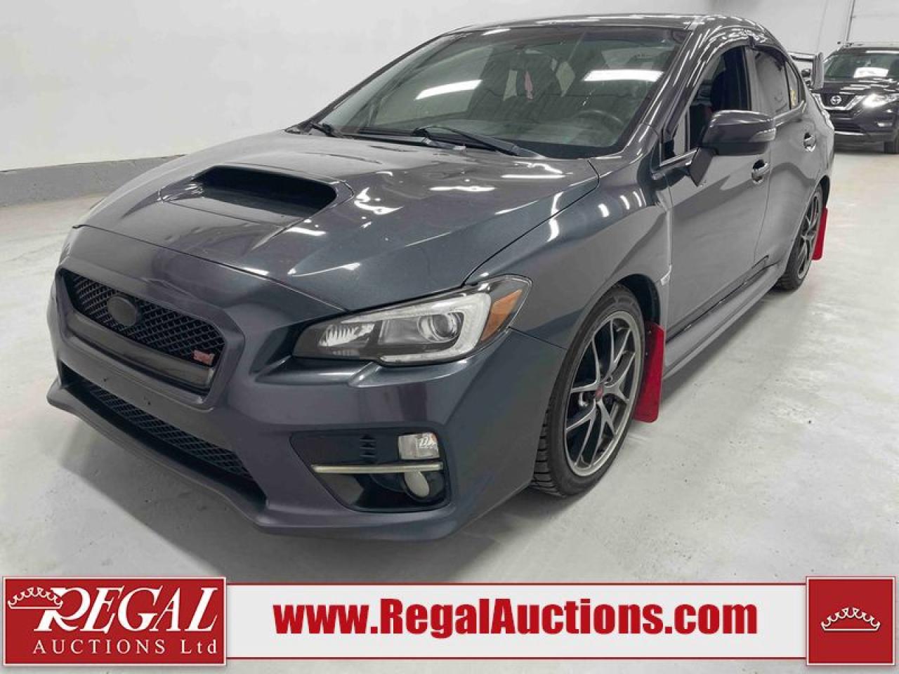 Used 2017 Subaru WRX STI Sport-tech for sale in Calgary, AB