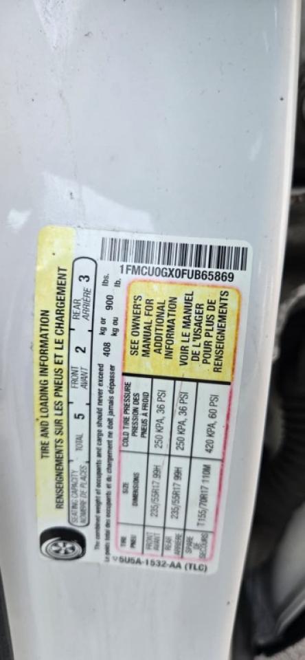 2015 Ford Escape SE 4dr Front-wheel Drive Automatic Photo