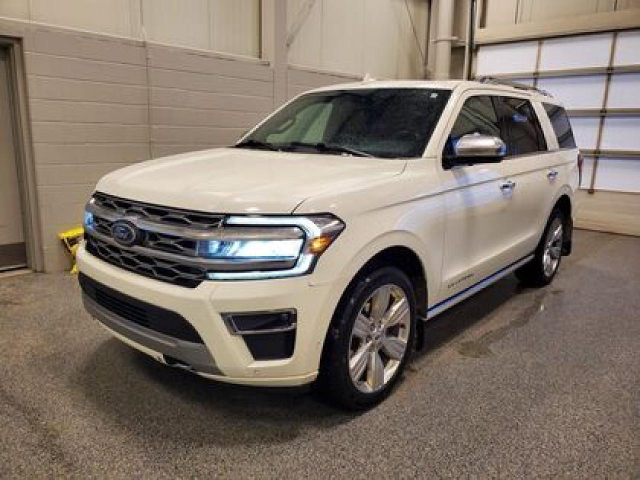 **HOT TRADE ALERT!!** Check out this locally owned 2022 Ford Expedition powerhouse loaded with performance and style! Under the hood is the sought-after 3.5L Ecoboost engine that delivers serious punch, all wrapped in a sleek, sporty design. If you're looking for something fun, fast, and full of features this is it.

Key Features:
4X4
Power Liftgate
Power Deploying Running Boards
Heated Seats
Leather Seats
Captain Chairs
Memory Seats
Power Folding Rear Seats
A/C Seats
B&O Sound System
Bluetooth
Sirius XM
Apple/Android Car Play
360 Co-Pilot
Cruise Control
Back Up Camera
Pre-Collison Assist
Blind Spot Warning
Lane Centering
Navigation
Adaptive Cruise Control
Collison Warning
Push Button Start
Keyless Entry
Key Pad Entry
Back Up Sensors
360 Degree Camera
Remote Start
Power Moonroof

Moose Jaw Ford, conveniently located at 1010 North Service Road in Moose Jaw, is your trusted destination for all your automotive needs. With an impressive 4.8-star Google rating from nearly 1,500 reviews, we are proud to deliver an exceptional vehicle-buying experience tailored just for you. Our Moose Jaw Motives set us apart, offering unbeatable value like half-priced oil changes for life on pre-owned vehicles, one year of key and remote protection, and one year of tire and rim protection. Enjoy peace of mind with every purchase. At Moose Jaw Ford, were committed to driving positive change in our community by combining exceptional service, high-quality vehicles, and a guest-first approach. Visit us today!