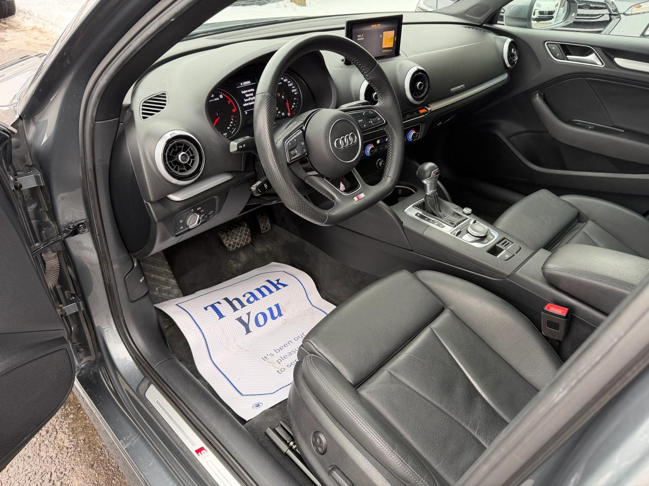 2019 Audi A3 Progressiv AWD, S-LINE, 19" WHEELS, PANO ROOF!!!! Photo16