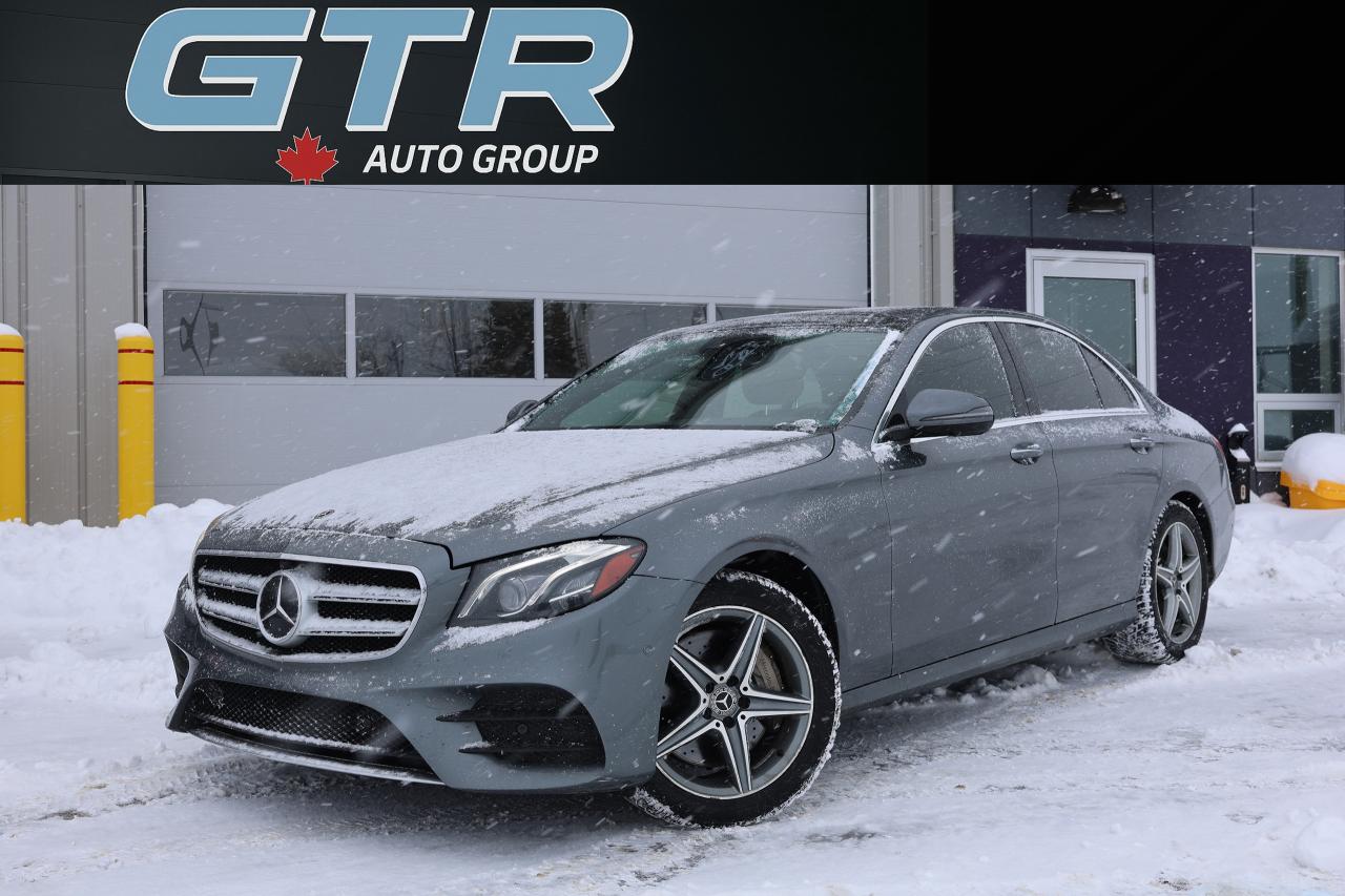 <p>Special Finance Price: $33,999 | Cash Price: $35,499<br>2019 Mercedes-Benz E450 4MATIC - AMG Package, Burmester Sound System, Lane Change Assist, Active Blind Spot Detection, Adaptive Cruise Control, Leather, Keyless, Push Start, Panoramic Sunroof, Navigation, 360 View Camera, Heated Seats, Heated Steering Wheel, Alloy Wheels, Cruise Control, AUX, And Much More.<br>Odometer: 110,000 KM.<br>Call Us: 1-866-786-2901<br>GTR Auto Group<br>Location: 112 King St, Barrie<br>Business Hours:<br>Monday - Friday: 10am - 6pm<br>Saturday: 10am - 5pm<br>Sunday : Closed<br>www.gtrautogroup.com<br>Apply for Financing Online: www.gtrautogroup.com/financing<br>All our vehicles go through an Ontario Standard Certification Inspection where we make sure the car is safe so you don&rsquo;t have to. An additional cost of $999 will be applied to all Certified vehicles. If not certified as per OMVIC regulations vehicle is not drivable, not certified and not e-tested. Each Certified vehicle comes with an Ontario Safety Certification and a 36-day or 2000 KM Safety Warranty. At GTR Auto Group, we are revolutionizing the car buying experience. Come see the difference. Full vehicle history is disclosed prior to closing a deal because we want you to know everything about your next vehicle. Countless Financing options are available including $0 DOWN!!! (O.A.C.) All credit types welcome! Bad/Good/No Credit, bankruptcy, consumer proposal, new to Canada, student. Hassle-free approvals. No matter what your credit situation is, You Are Approved. Conditions apply. We Accept Trade-Ins! Bring it by for an Appraisal. Multiple extended warranty options are available to choose from.<br>We Are Proud To Serve Clients All Over Canada & Ontario - Toronto, Markham, Richmond Hill, Mississauga, Oshawa, Etobicoke, Newmarket, Pickering, Whitby, Ajax, North York, Scarborough, Barrie, Orangeville, Waterloo, Milton, Kitchener, Ottawa, Aurora, London, Kingston, Hamilton, Muskoka, Belleville, Brant, Brantford, Brockville, Cornwall, Windsor, Sudbury, Guelph, Orillia, Sarnia, Timmins, Thunder Bay, Welland, Pembroke, St Catharines, St. Thomas, Thorold, Ottawa, Owen Sound, Haldimand County, Kenora and Niagara Falls.<br>PRICES DISPLAYED: HST and licensing fees are not included.<br>FINANCING OPTIONS: Enjoy rates as low as 6.99% with $0 down and no payments for 3 months (O.A.C). Our expert financing team partners with major banks and lenders to secure the lowest rates and most flexible terms for your car loan. A $999 financing fee applies.<br>We strive to provide accurate and up-to-date listing information; however, GTR Auto Group is not responsible for any errors, omissions, or typographical mistakes. Prices are subject to change without notice. Please contact us to confirm details.</p>