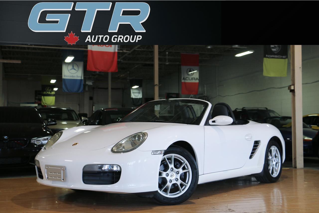 <p>All Inclusive Price: $34,999</p><p>2008 Porsche Boxster Cabriolet DR 2.7L Engine *Imported from Japan* - Soft Top Convertible, Backup Camera, Alloy Wheels, Heated Seats, Power Window, Power Door Mirror, Spoiler, A/C and More.<br>Odometer: 73,000 KM.<br>Call Us: (705) 725-1487<br>GTR Auto Group<br>Location: 112 King St, Barrie<br>Business Hours:<br>Monday - Friday: 10am - 6pm<br>Saturday: 10am - 5pm<br>Sunday : Closed<br>www.gtrautogroup.com<br>Apply for Financing Online: www.gtrautogroup.com/financing<br>All our vehicles go through an Ontario Standard Certification Inspection where we make sure the car is safe so you don&rsquo;t have to. If not certified as per OMVIC regulations vehicle is not drivable, not certified and not e-tested. Each Certified vehicle comes with an Ontario Safety Certification and a 36-day or 2000 KM Safety Warranty. At GTR Auto Group, we are revolutionizing the car buying experience. Come see the difference. Full vehicle history is disclosed prior to closing a deal because we want you to know everything about your next vehicle. Countless Financing options are available including $0 DOWN!!! (O.A.C.) All credit types welcome! Bad/Good/No Credit, bankruptcy, consumer proposal, new to Canada, student. Hassle-free approvals. No matter what your credit situation is, You Are Approved. Conditions apply. We Accept Trade-Ins! Bring it by for an Appraisal. Multiple extended warranty options are available to choose from.<br>We Are Proud To Serve Clients All Over Canada & Ontario - Toronto, Markham, Richmond Hill, Mississauga, Oshawa, Etobicoke, Newmarket, Pickering, Whitby, Ajax, North York, Scarborough, Barrie, Orangeville, Waterloo, Milton, Kitchener, Ottawa, Aurora, London, Kingston, Hamilton, Muskoka, Belleville, Brant, Brantford, Brockville, Cornwall, Windsor, Sudbury, Guelph, Orillia, Sarnia, Timmins, Thunder Bay, Welland, Pembroke, St Catharines, St. Thomas, Thorold, Ottawa, Owen Sound, Haldimand County, Kenora and Niagara Falls.<br>PRICES DISPLAYED: HST and licensing fees are not included.<br>FINANCING OPTIONS: Enjoy rates as low as 6.99% with $0 down and no payments for 3 months (O.A.C). Our expert financing team partners with major banks and lenders to secure the lowest rates and most flexible terms for your car loan.&nbsp;<br>We strive to provide accurate and up-to-date listing information; however, GTR Auto Group is not responsible for any errors, omissions, or typographical mistakes. Prices are subject to change without notice. Please contact us to confirm details.</p>