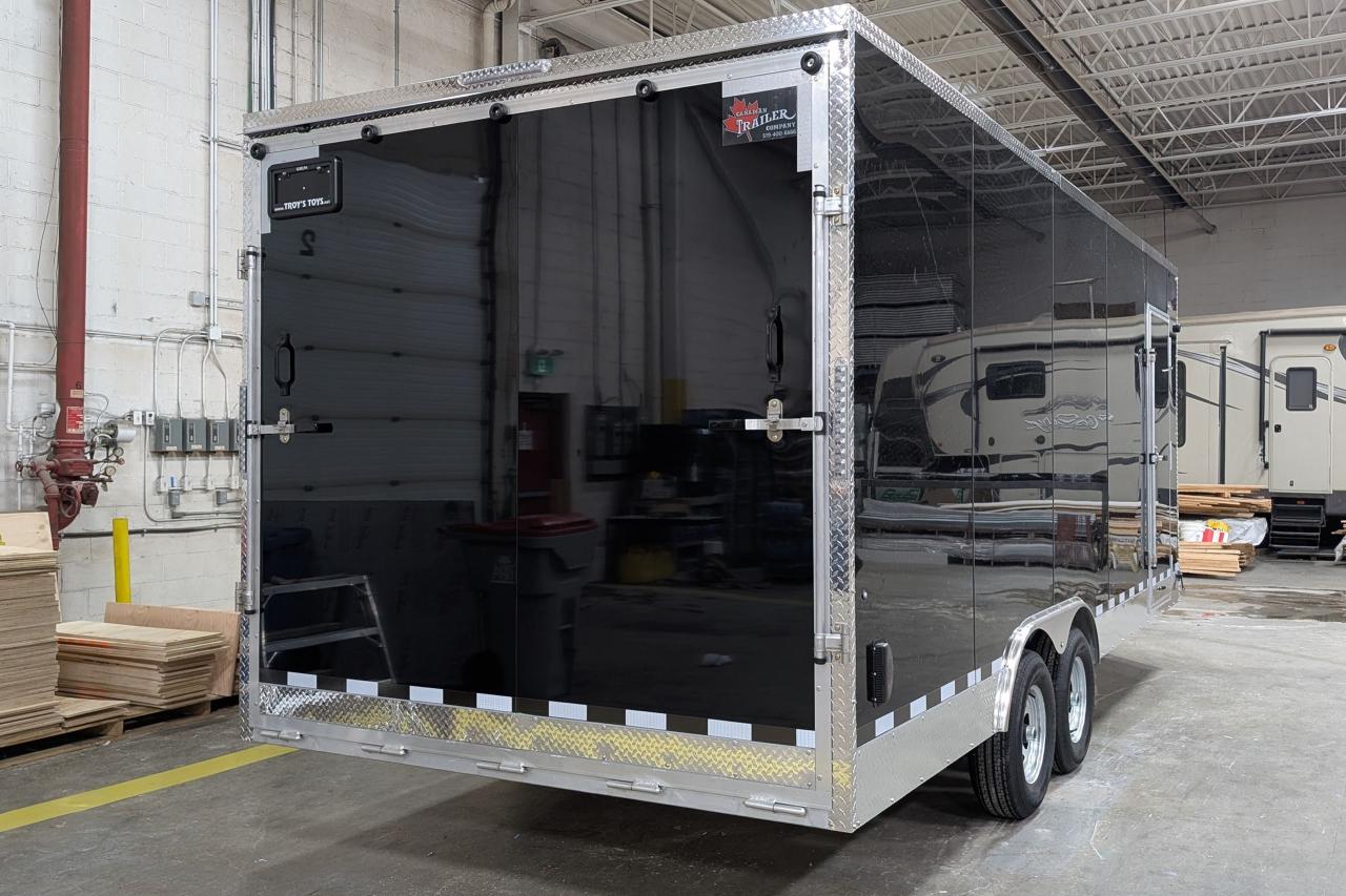 2025 Canadian Trailer Company 8.5x20 V-Nose Cargo Trailer Aluminum Tandem Axle Photo3