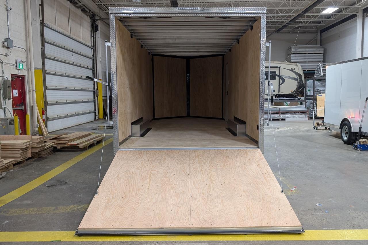 2025 Canadian Trailer Company 8.5x20 V-Nose Cargo Trailer Aluminum Tandem Axle Photo11