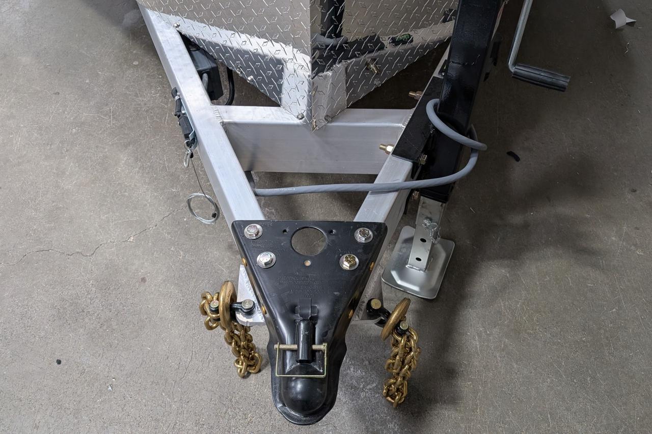 2025 Canadian Trailer Company 8.5x20 V-Nose Cargo Trailer Aluminum Tandem Axle Photo5