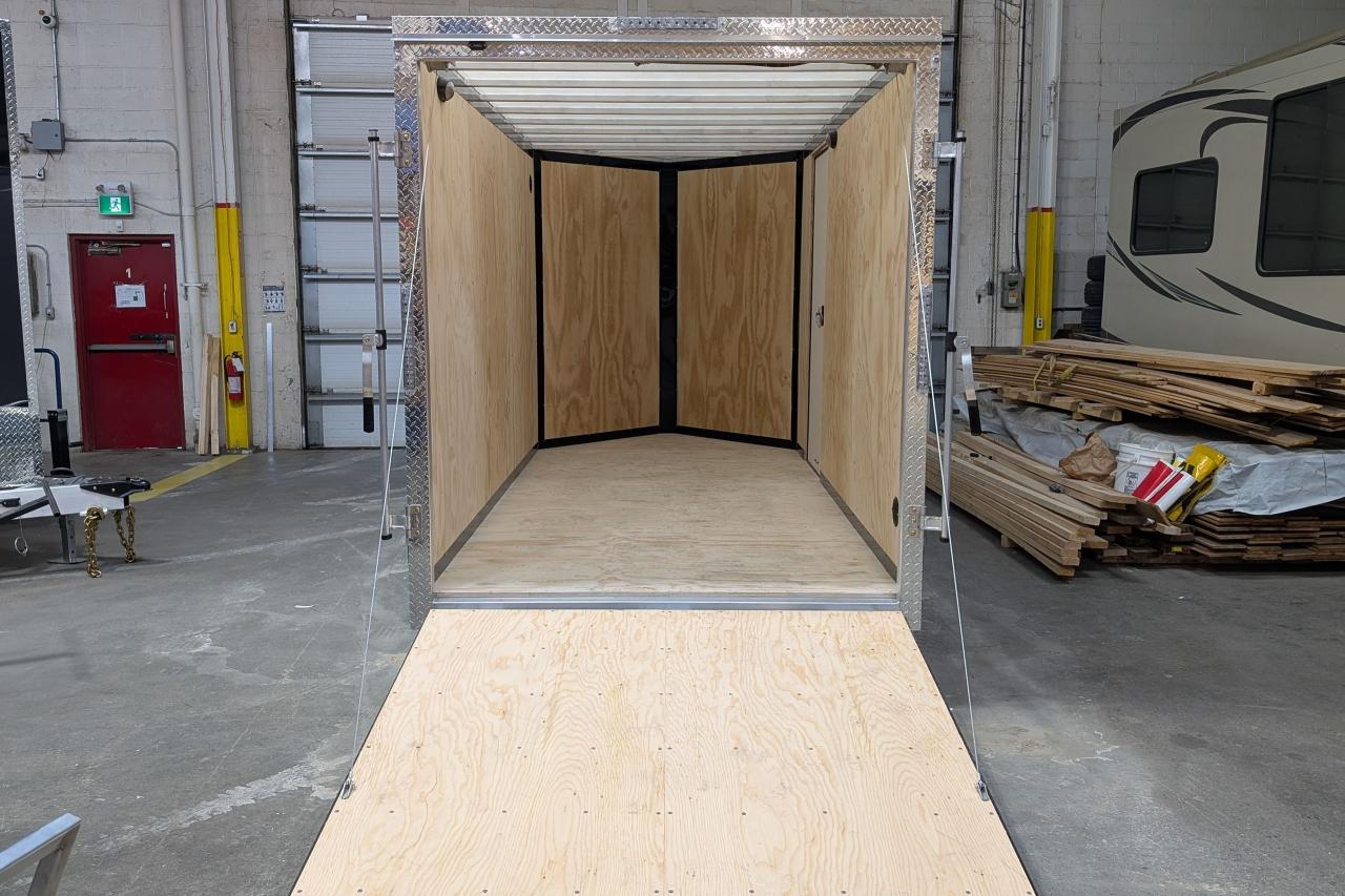 2025 Canadian Trailer Company 6x12 V-Nose Cargo Trailer Aluminum Single Axle Photo10