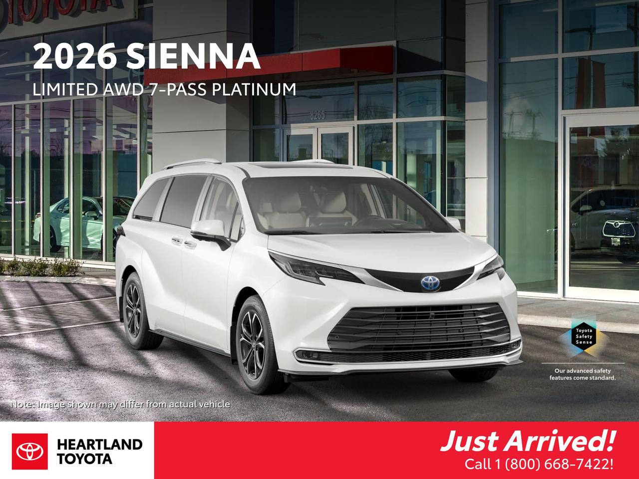 2026 Toyota Sienna Limited Platinum Photo0