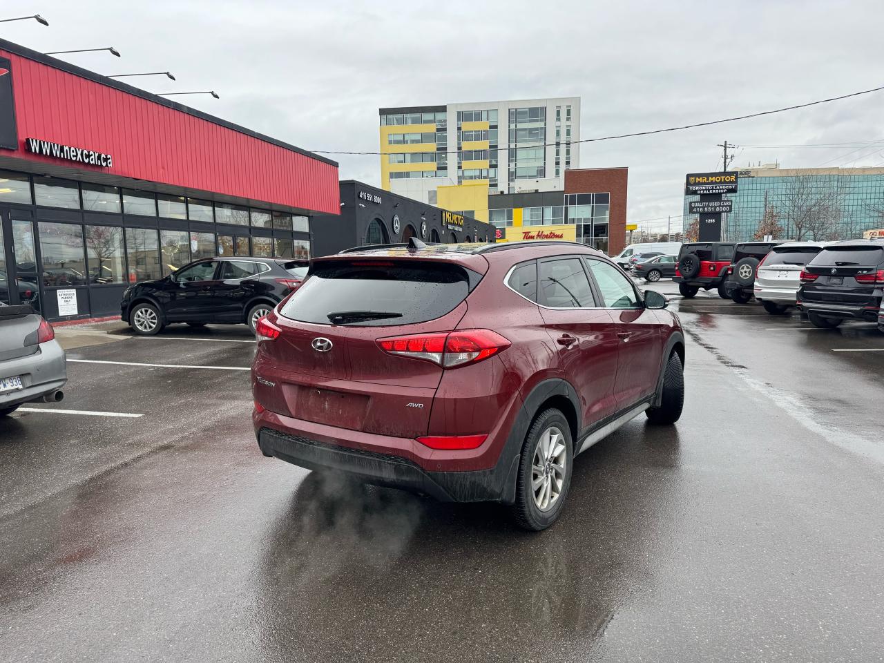 2018 Hyundai Tucson LUXURY AWD LEATHER PANO/ROOF NAV B/SPOT CAMERA Photo4