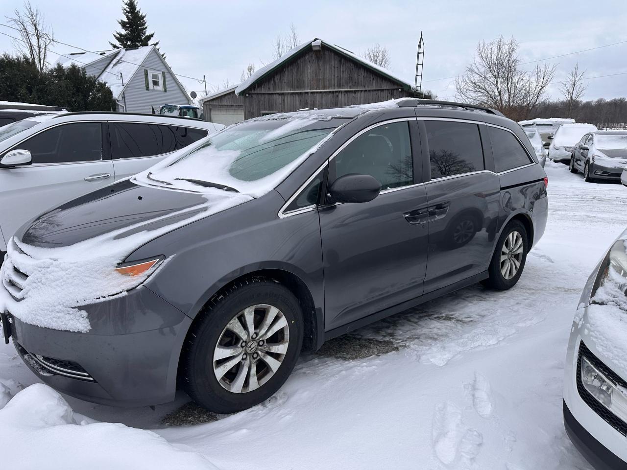 <div>Honda Oddyssey 8 passenger van looking for a new home. If youve got a big family or just like to have the extra space, this van has everything you need. Very spacious interior with seating for 8 and still more room for storage behind the last row. Equipped with keyless entry, power locks windows and driver seat and a backup camera as well, this van is ready to hit the road. &nbsp;Call or message to book a time to see it. It wont last long at this price.&nbsp;</div><div><br></div><div>Van is priced certified and ready for the road. Taxes , OMVIC fee and licensing are extra.&nbsp;</div><div><br></div><div>Registered dealer&nbsp;</div><div>Ventoso Motor Products</div><div>2532 Dundas St S Cambridge</div><div>519-242-6485</div>