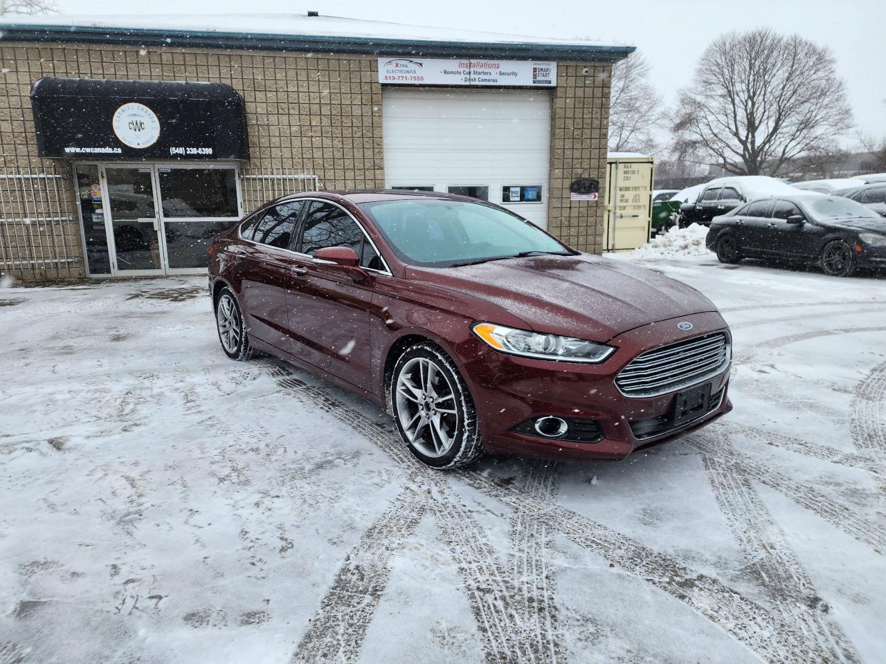 2016 Ford Fusion Titanium l AWD l Clean Carfax l No Accidents Photo