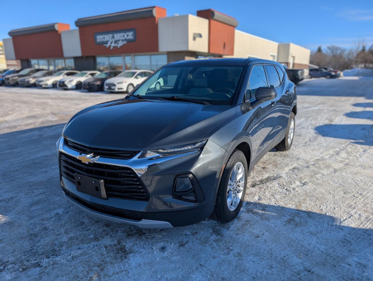 <p>Finance this vehicle! Apply at stonebridgeauto.com</p><p>&nbsp;</p><p>2019 Chevrolet Blazer. AWD 3.6L V6. 135,145 km. Clean title and safetied.</p><p>&nbsp;</p><p>Power driver seat</p><p>Bluetooth</p><p>Selectable AWD</p><p>Heated seats</p><p>Back up camera</p><p>Apple CarPlay / Android Auto</p><p>&nbsp;</p><p>We take trades! Vehicle is for sale in Steinbach by STONE BRIDGE AUTO INC. Dealer #5000 we are a small business focused on customer satisfaction. Text or call before coming to view and ask for sales.</p>