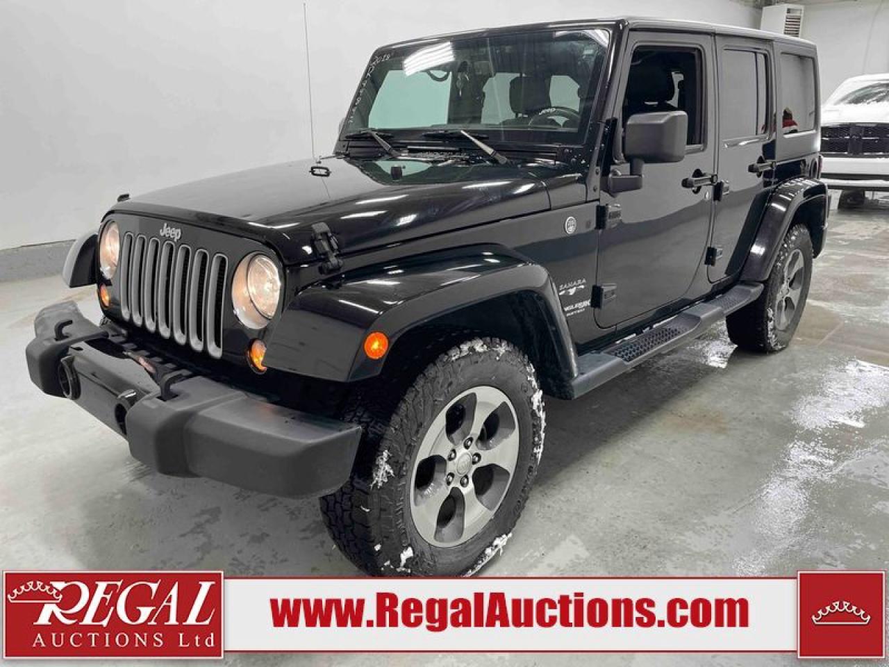 Used 2018 Jeep Wrangler Unlimited Sahara for sale in Calgary, AB