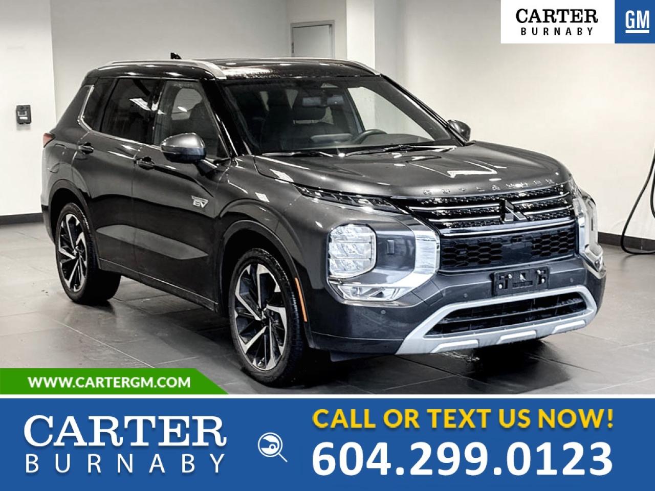Used 2025 Mitsubishi Outlander Phev GT 4WD | 2.4L ENG/LITHIUM-ION BATT/PWR SUNROOF for sale in Burnaby, BC