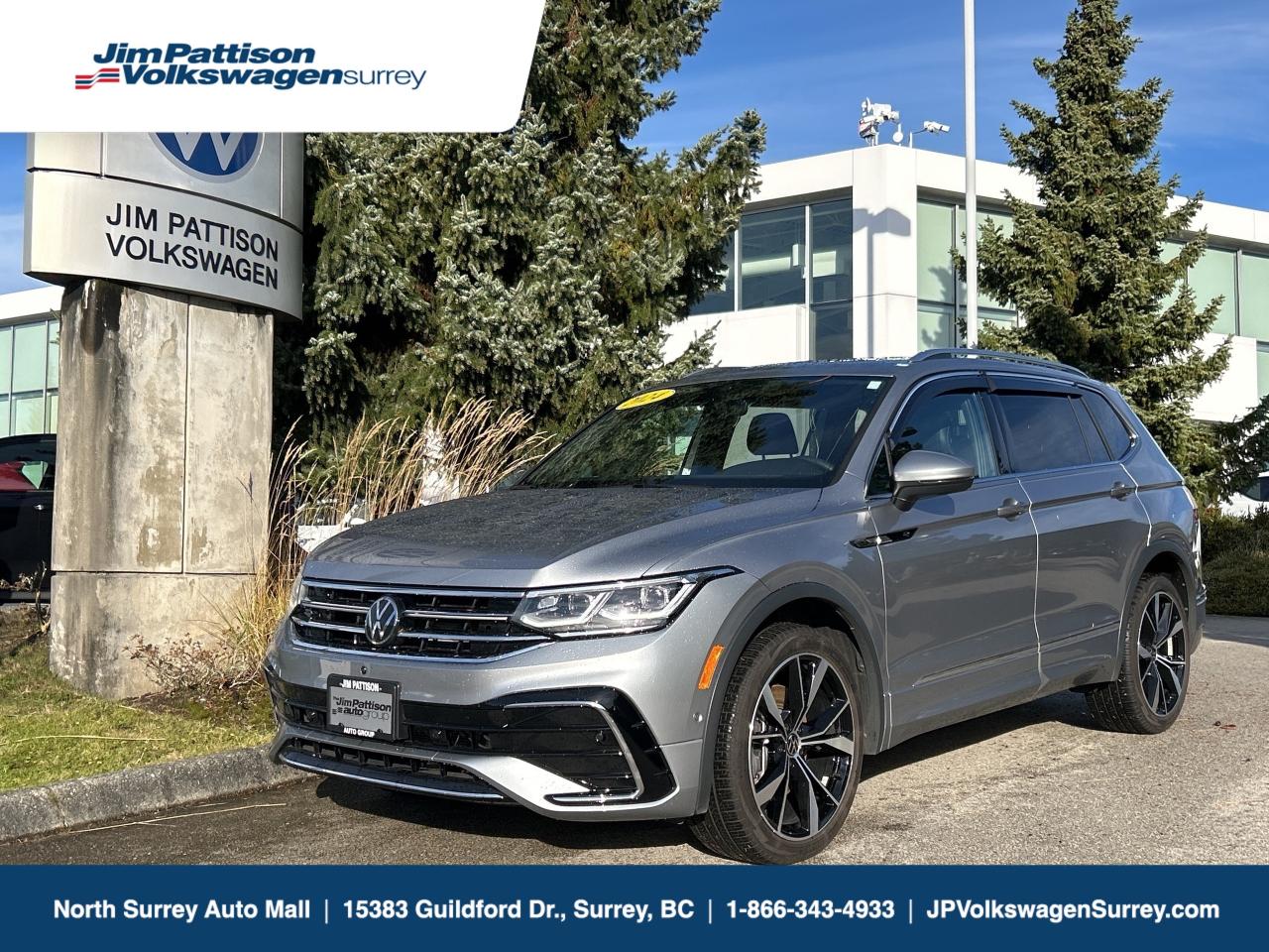 Meet the SUV that fits your life perfectly.
The 2024 Volkswagen Tiguan Highline isnt just about getting from point A to point Bits about enjoying every moment in between.

Step inside and youre welcomed by a refined, modern interior designed with comfort and confidence in mind. Premium finishes, advanced digital displays, and intuitive technology surround you, making every drive feel effortless and connected. The Tiguan Highline offers a smooth, responsive ride with the versatility you need for busy weekdays and spontaneous weekend escapes.

From school drop-offs to late-night drives home, this SUV delivers peace of mind with advanced safety features and the solid, composed feel Volkswagen is known for. Its practical without feeling ordinary, stylish without trying too hardbuilt for people who want more from their everyday drive.

This isnt just a vehicle.
Its the space where memories are made.

Dont miss your chance to own the 2024 Tiguan Highline.
Book your test drive today and feel why this SUV is winning hearts everywhere. Once you sit behind the wheel, you wont want to leave.

Dealer administration fee ($695). Finance placement fee ($495) if applicable, GST and PST are additional. D#31297 Contact us today. TEXT our sales team directly at (604) 265-9157