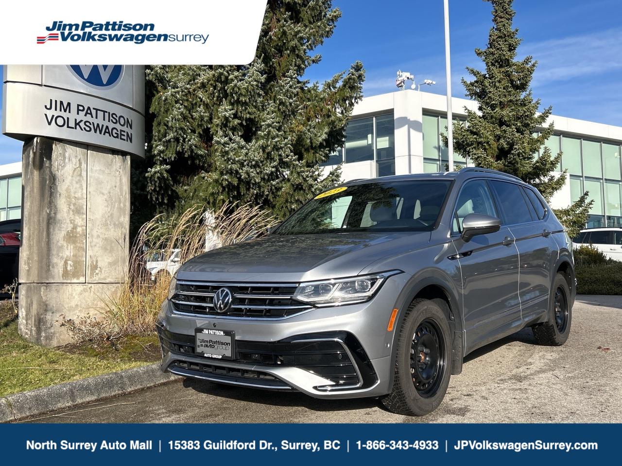 Fall in love with the drive again.
The 2023 Volkswagen Tiguan Highline is designed for those who want comfort, confidence, and stylewithout compromise.

From the moment you step inside, the cabin feels calm, modern, and thoughtfully crafted. Premium materials, sleek design, and advanced digital technology create an environment that feels more like a retreat than a vehicle. Every drive is smooth and composed, whether youre navigating city streets or heading out on a weekend escape.

The Tiguan Highline gives you the freedom to do moreroom for family, friends, and everything life throws your waywhile surrounding you with advanced safety features that let you drive with total peace of mind. Its practical, refined, and quietly confident just like the people who choose it.

This isnt just transportation.
Its where your next chapter begins.

This 2023 Tiguan Highline wont last long.
Schedule your test drive today and experience it for yourself. One drive is all it takes to knowthis is the one.

Dealer administration fee ($695). Finance placement fee ($495) if applicable, GST and PST are additional. D#31297 Contact us today. TEXT our sales team directly at (604) 265-9157