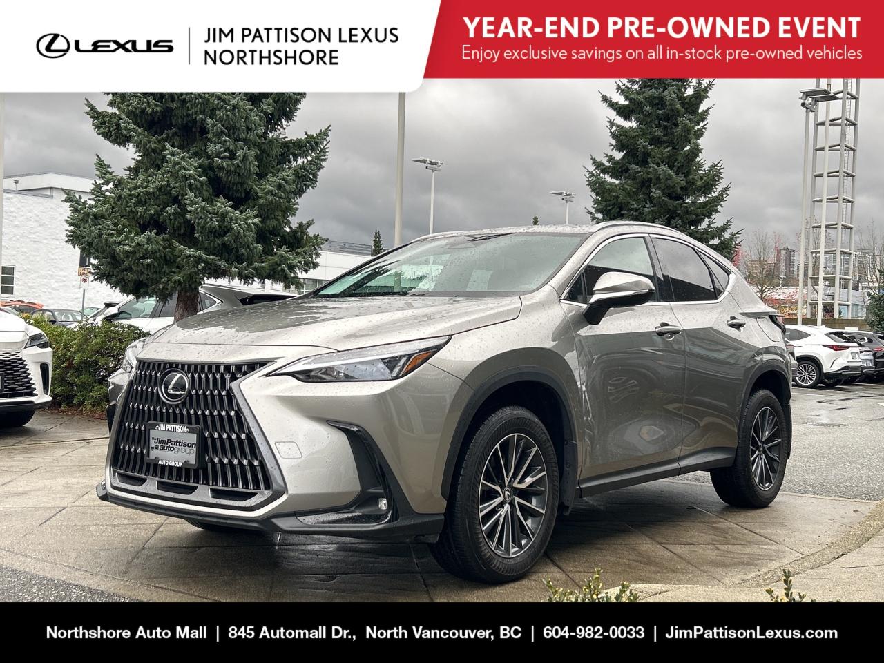 Used 2024 Lexus NX NX 350h / Premium Package / Hybrid Drive / No Acci for sale in North Vancouver, BC