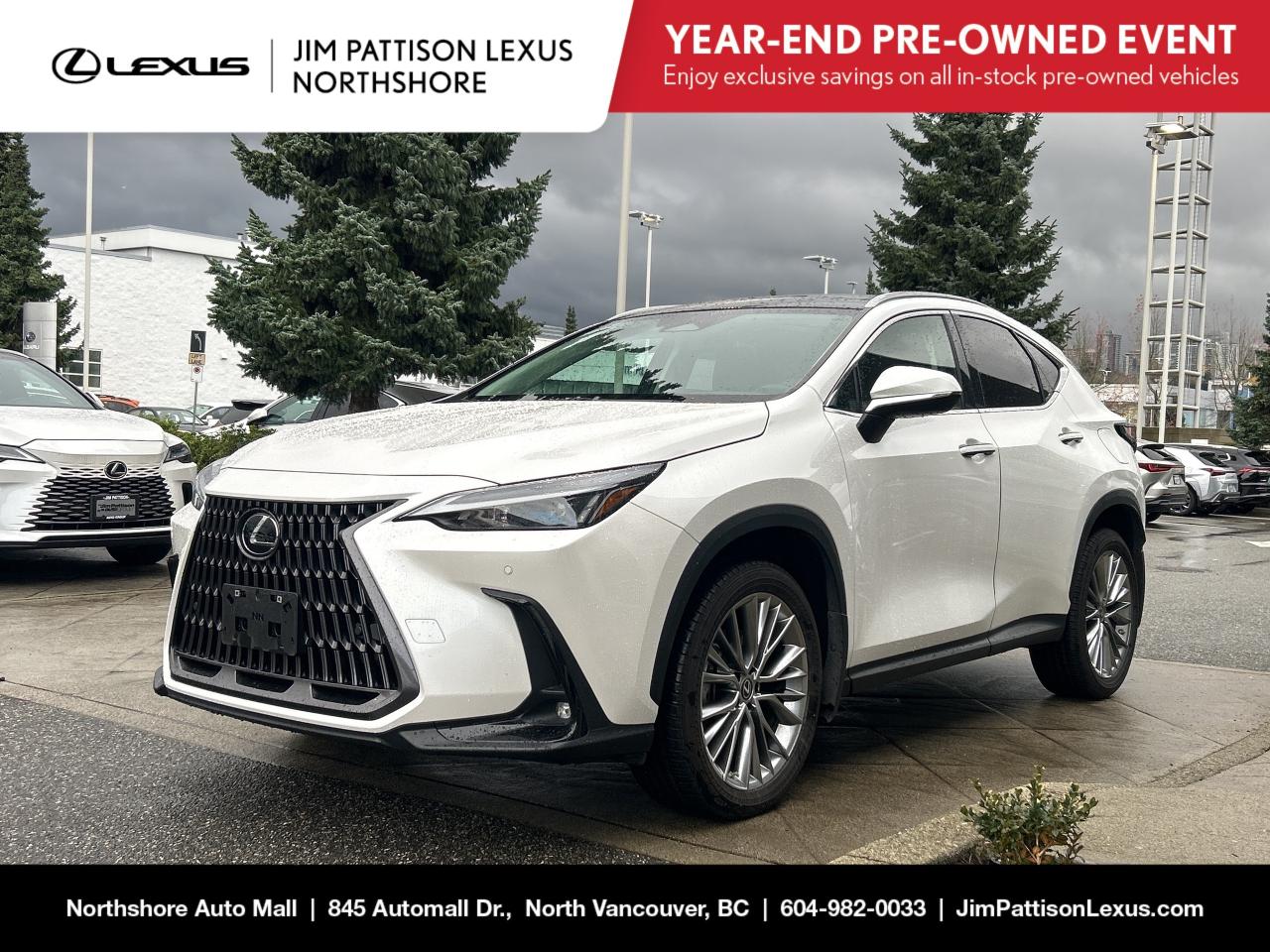 Used 2022 Lexus NX 350 / Luxury Package / Local Car for sale in North Vancouver, BC