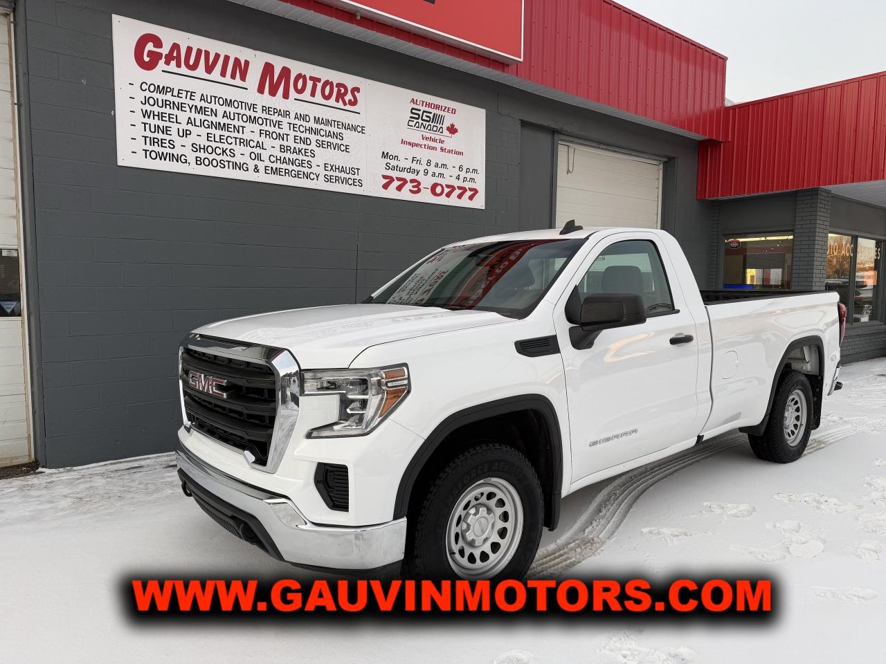 Used 2021 GMC Sierra 1500 RWD, 8' Box, Well Equipped, Cheapest One Around! for sale in Swift Current, SK