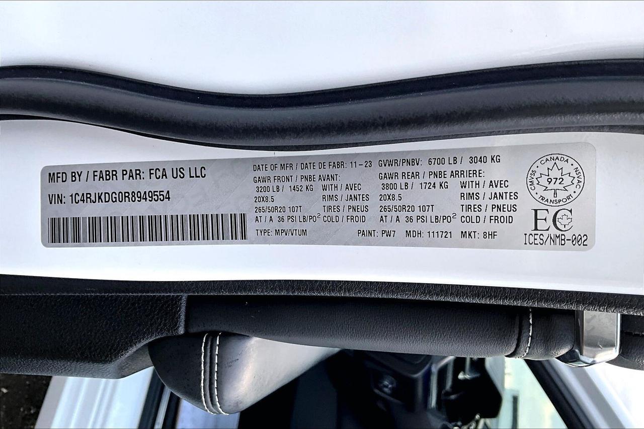 2024 Jeep Grand Cherokee L Overland | LuxTechIV | ProTechIII | McIntosh | 4X4 Photo