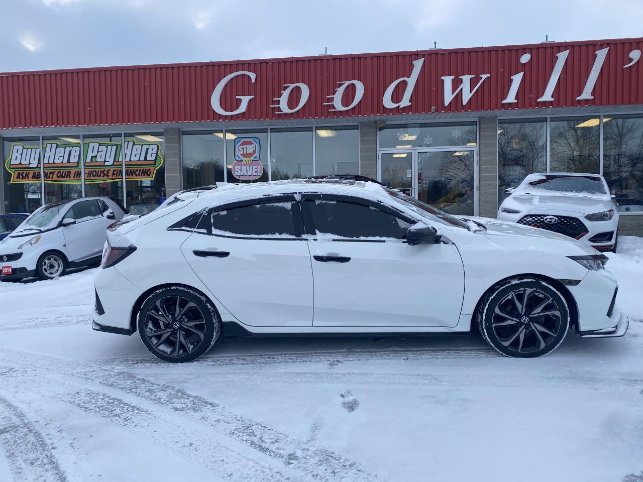 Used 2018 Honda Civic Hatchback SPORT, MANUAL TRANSMISSION, SUNROOF, BACK UP CAM! for sale in London, ON