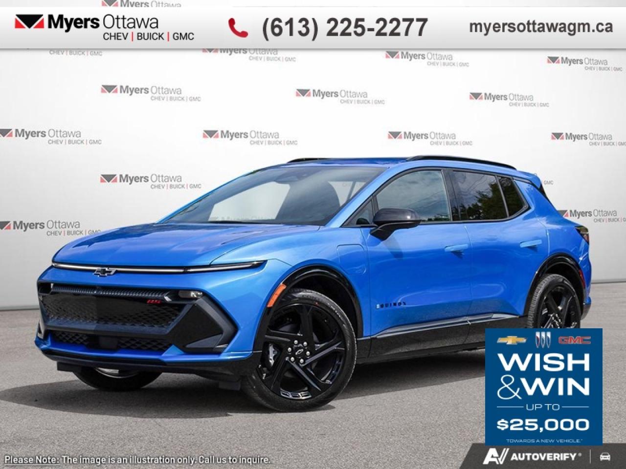 2025 Chevrolet Equinox EV RS  EV, RS, ACTIVE SAFETY PACKAGE, SUNROOF, AWD Photo0