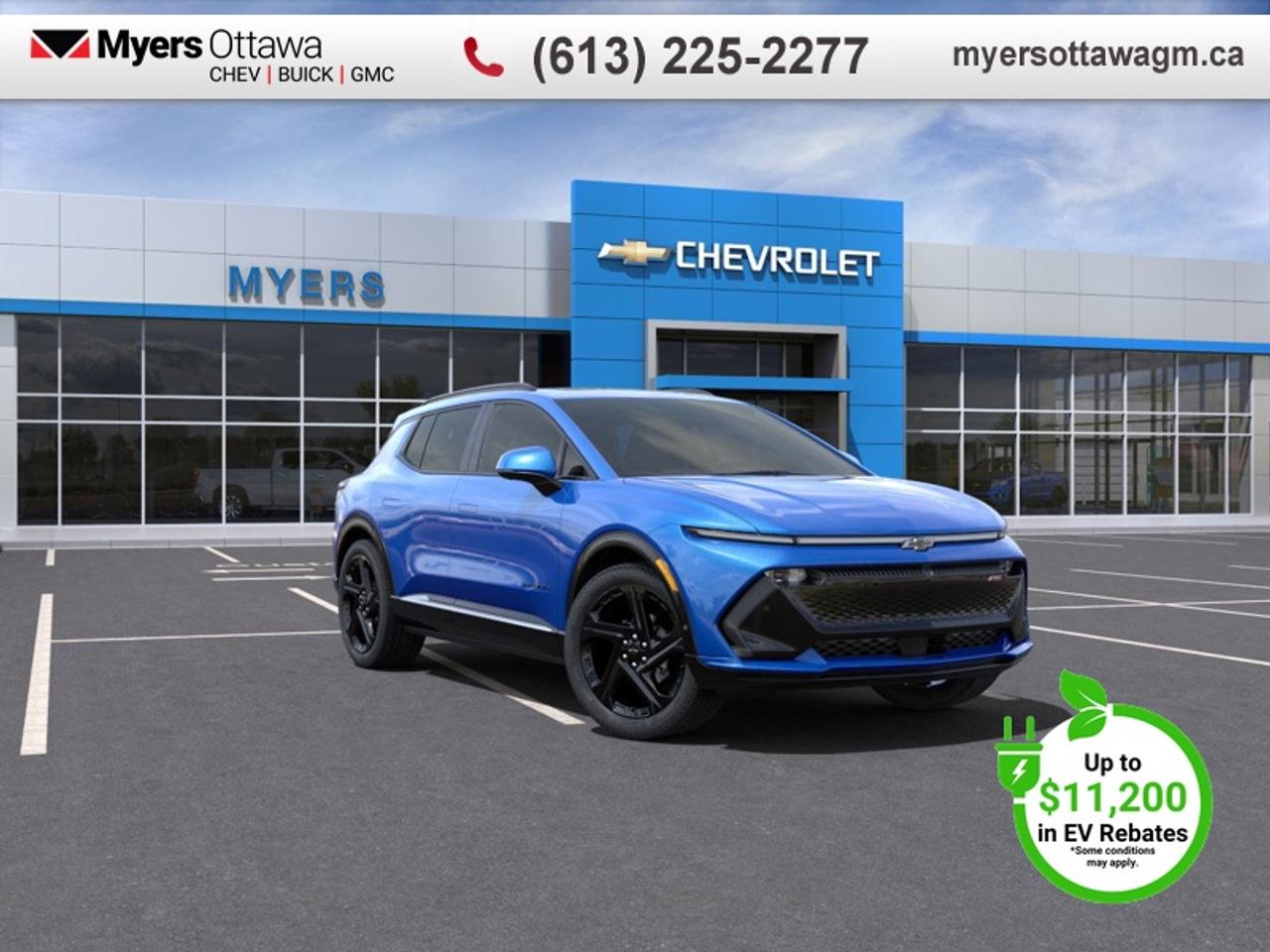 2025 Chevrolet Equinox EV RS  EV, RS, ACTIVE SAFETY PACKAGE, SUNROOF, AWD Photo