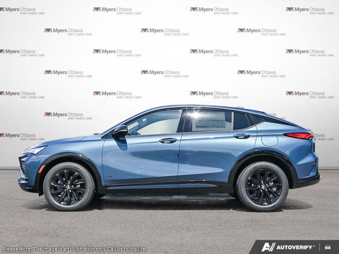 2026 Buick Envista Sport Touring  ST, OCEAN BLUE, GLOSS BLACK ALLOYS Photo2