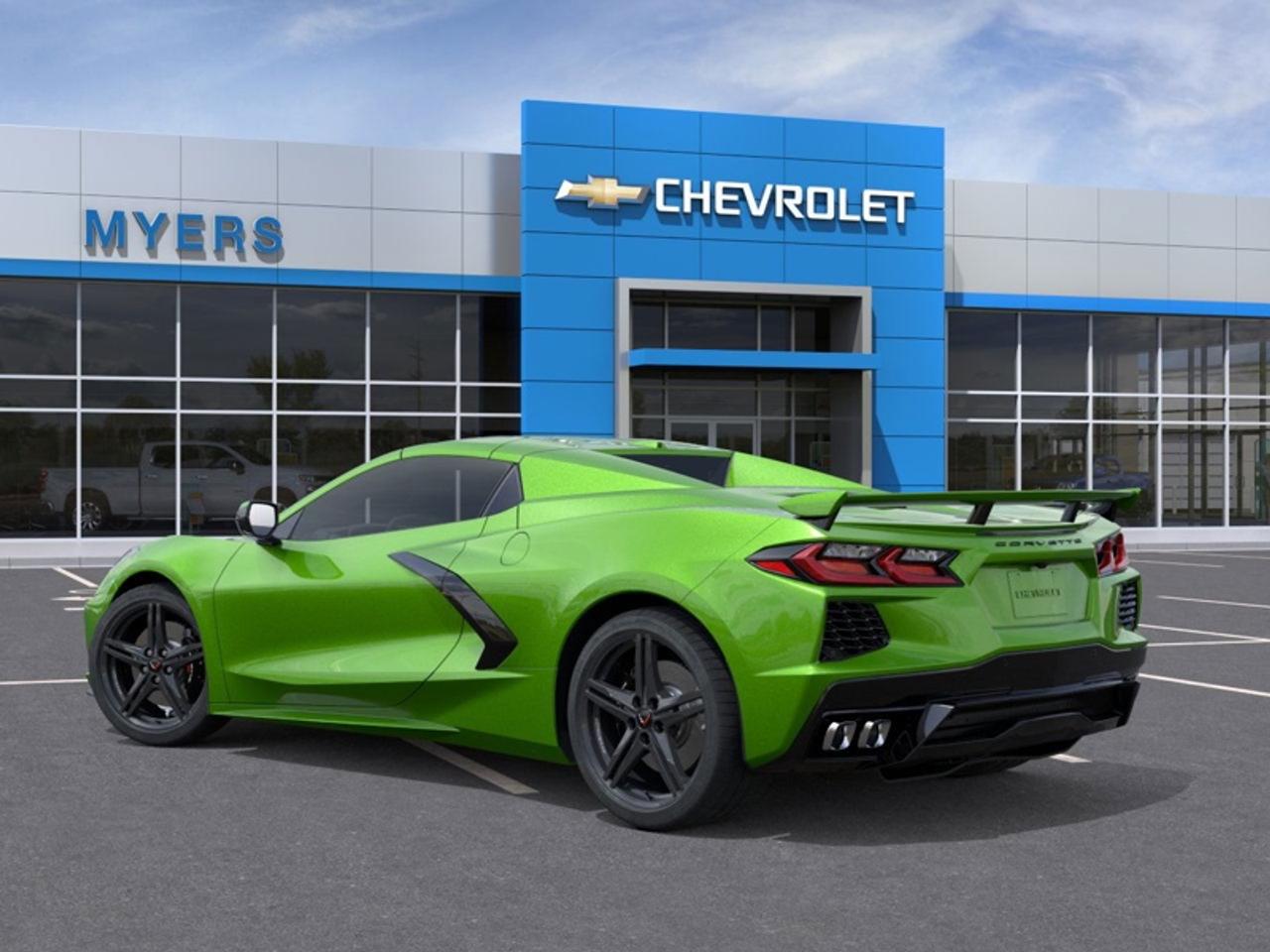 2026 Chevrolet Corvette Stingray Convertible  ROSWELL GREEN!!! Z51, CONVERTIBLE, BLACK WHEELS Photo