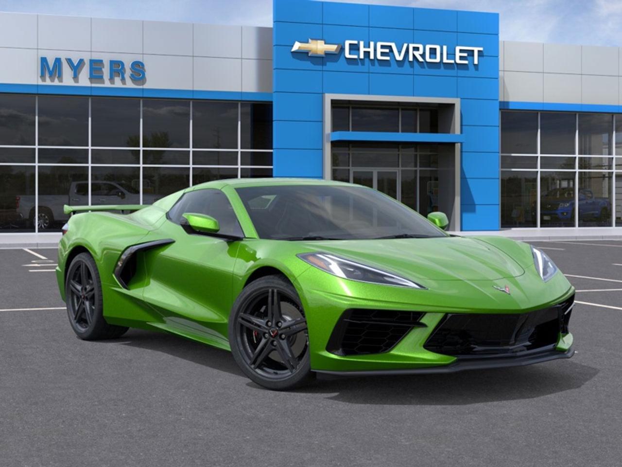 2026 Chevrolet Corvette Stingray Convertible  ROSWELL GREEN!!! Z51, CONVERTIBLE, BLACK WHEELS Photo