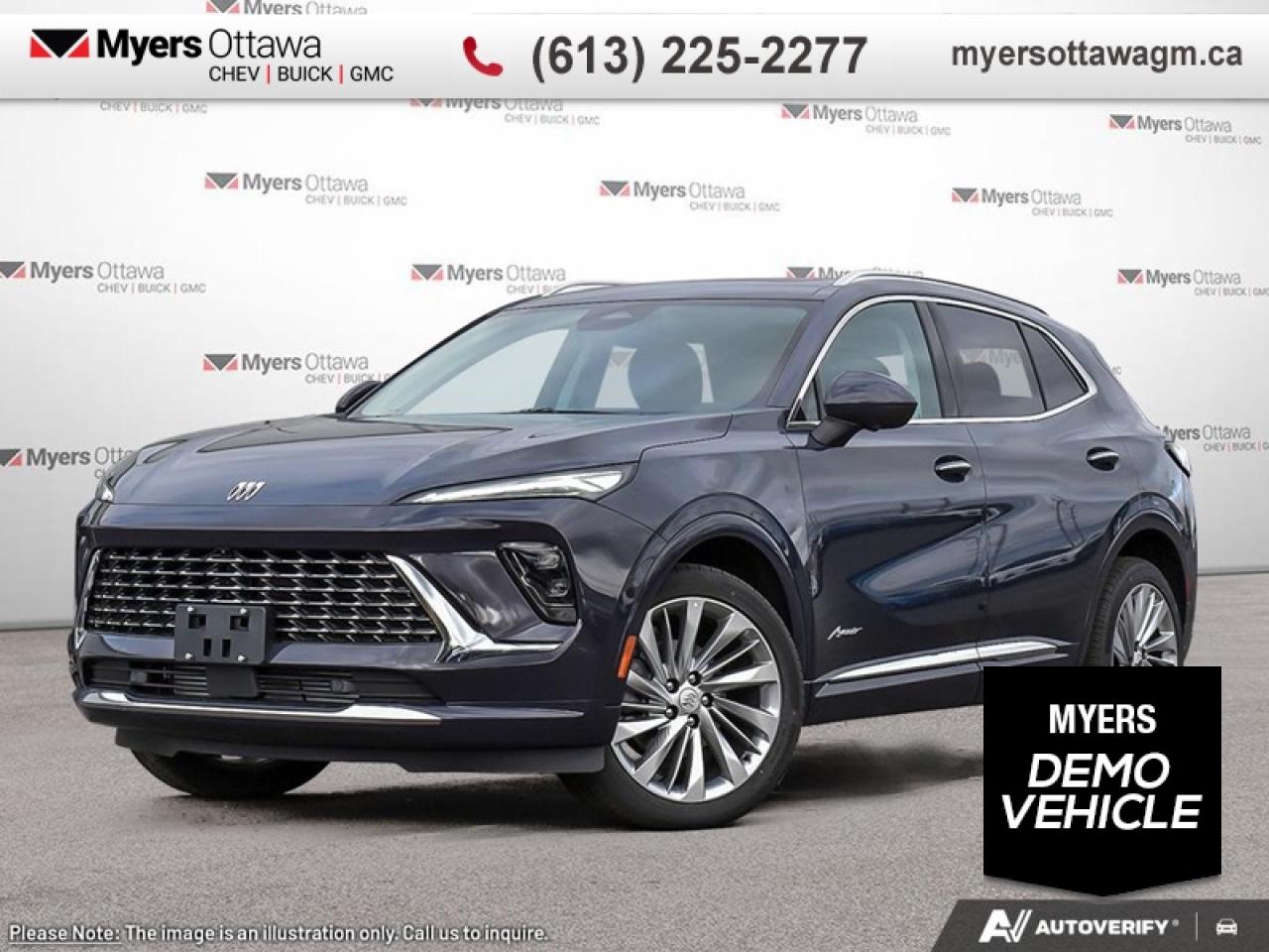 <br> <br>A comprehensive suite of advanced safety and driver-assist features comes standard to help keep you secure on every journey. <br> <br>The 2026 Buick Envision offers drivers a sophisticated crossover experience that pairs elegant design with modern technology and capable handling. Inside, youll enjoy a cabin filled with refined touches, intuitive controls and the kind of comfort suited for daily needs or longer drives. With all-wheel drive as standard, thoughtful amenities, and Buicks commitment to safety, the Envision presents a compelling option for those seeking upscale performance in a compact SUV.<br> <br>This SUV has an Automatic transmission and is powered by a 228HP 2.0L 4 Cylinder Engine. <br> <br> Our Envisions trim level is Avenir. This range-topping Avenir trim rewards you with a panoramic sunroof, ventilated and heated leather seats with massage function, a drivers head up display, and a sonorous 9-speaker Bose premium audio. Also standard include a power liftgate for rear cargo access, an HD surround vision system, a wireless charging pad for mobile devices, and an ultra-wide infotainment screen with wireless Apple CarPlay and Android Auto. Safety features include adaptive cruise control, blind zone steering assist, lane keep assist with lane departure warning, rear park assist, and rear cross traffic braking. Additional features also include remote engine start, keyless open, a heated steering wheel, and even more. This vehicle has been upgraded with the following features: Sunroof, Cooled Seats, HUD, Bose Premium Audio, Leather Seats, 360 Camera, Wireless Charging Pad. This is a demonstrator vehicle driven by a member of our staff, so we can offer a great deal on it.<br><br> <br>To apply right now for financing use this link: <a href=https://creditonline.dealertrack.ca/Web/Default.aspx?Token=b35bf617-8dfe-4a3a-b6ae-b4e858efb71d&Lang=en target=_blank>https://creditonline.dealertrack.ca/Web/Default.aspx?Token=b35bf617-8dfe-4a3a-b6ae-b4e858efb71d&Lang=en</a><br><br> <br/>    3.99% financing for 84 months. <br> Buy this vehicle now for the lowest bi-weekly payment of <b>$416.77</b> with $0 down for 84 months @ 3.99% APR O.A.C. ( taxes included, **Rebates may not be applicable on all purchase types [cash, lease, or finance]. Eligibility and conditions may vary. Please see dealer for full details and confirmation of eligibility.   ).  Incentives expire 2026-02-02.  See dealer for details. <br> <br><br> Come by and check out our fleet of 40+ used cars and trucks and 190+ new cars and trucks for sale in Ottawa.  o~o