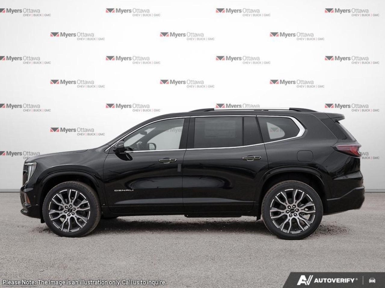 2026 GMC Acadia Denali Ultimate  DENALI, AWD, SUNROOF, LEATHER, TRIPLE BLACK Photo