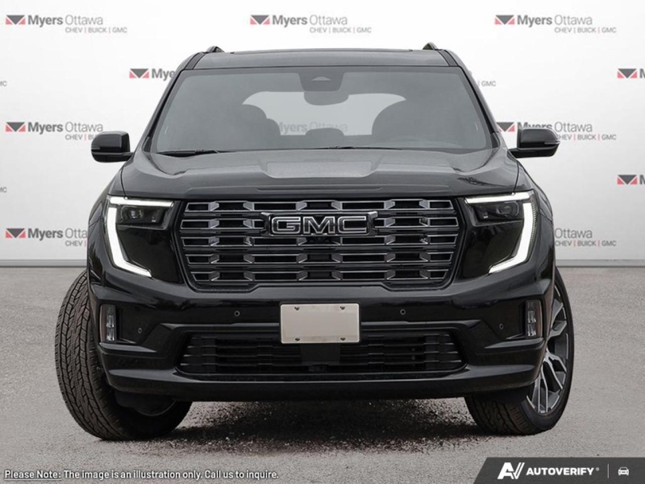 2026 GMC Acadia Denali Ultimate  DENALI, AWD, SUNROOF, LEATHER, TRIPLE BLACK Photo