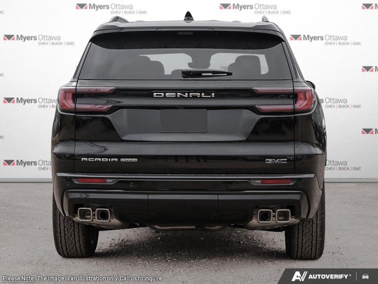 2026 GMC Acadia Denali Ultimate  DENALI, AWD, SUNROOF, LEATHER, TRIPLE BLACK Photo