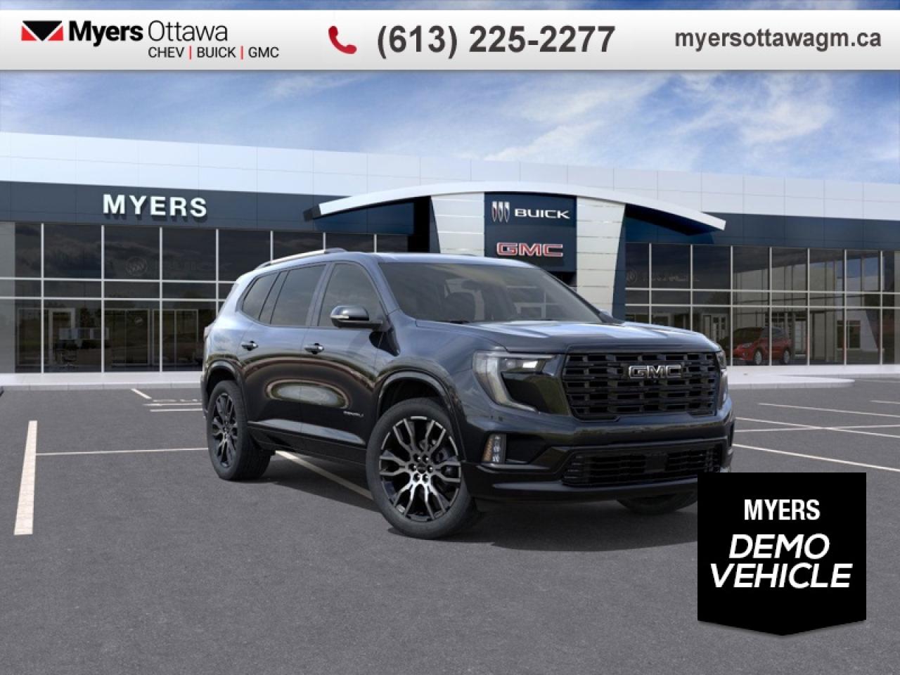 2026 GMC Acadia Denali Ultimate  DENALI, AWD, SUNROOF, LEATHER, TRIPLE BLACK Photo