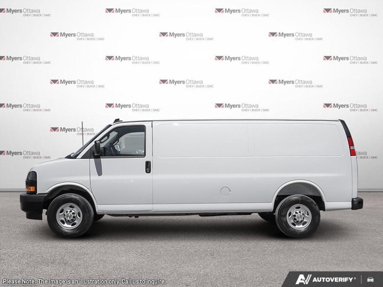 2025 Chevrolet Express Cargo Van 2500 155  EXPRESS 155" 6.6 V8, TRAILERING, BACK UP ALARM Photo2