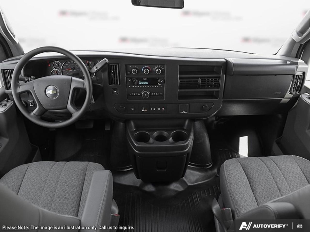 2025 Chevrolet Express Cargo Van 2500 155  EXPRESS 155" 6.6 V8, TRAILERING, BACK UP ALARM Photo