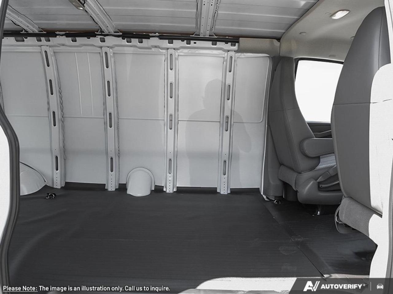 2025 Chevrolet Express Cargo Van 2500 155  EXPRESS 155" 6.6 V8, TRAILERING, BACK UP ALARM Photo