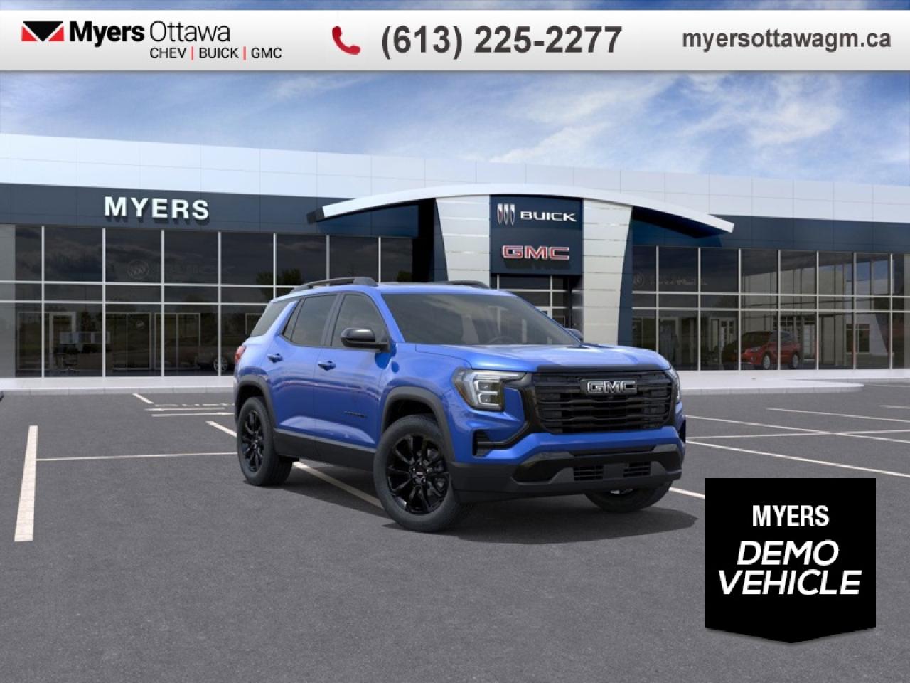 <br> <br>UPGRADES INCLUDE- 2026 TERRAIN ELEVATION , PREMIU PACKAGE, SUNROOF, HEATED WIPERS, WIRELESS CHARGING, 19 ALLOYS WHEELS, BLACK EMBLEMS, 19 HIGH GLOSS BLACK ALLOYS<br> <br>From endless details that drastically improve this SUVs usability, to striking style and amazing capability, this 2026 Terrain is exactly what you expect from a GMC SUV. The interior has a clean design, with upscale materials like soft-touch surfaces and premium trim. You cant go wrong with this SUV for all your family hauling needs.<br> <br> This rapids metallic SUV  has an automatic transmission and is powered by a  175HP 1.5L 4 Cylinder Engine.<br> <br> Our Terrains trim level is Elevation AWD. This trim blends comfort, advanced technology, and comprehensive safety features. The Driver Convenience Package adds remote start, heated front seats, a heated steering wheel, illuminated vanity mirrors, and express-up/down driver windows, while a 15 Premium Infotainment System with Google Built-In, wireless Apple CarPlay/Android Auto, 5G connectivity, SiriusXM with 360L, and a Wi-Fi hotspot keep passengers connected and entertained. Premium cloth bucket seats, adaptive cruise control, multiple USB ports, keyless start, rear air vents, active noise cancellation, Enhanced Automatic Emergency Braking, Blind Zone Steering Assist, Lane Keep Assist, Rear Cross Traffic Braking, Teen Driver mode, HD Rear Vision Camera, and OnStar services provide a secure and convenient driving experience. This vehicle has been upgraded with the following features: Sunroof, Premium Package. <br><br> <br>To apply right now for financing use this link: <a href=https://creditonline.dealertrack.ca/Web/Default.aspx?Token=b35bf617-8dfe-4a3a-b6ae-b4e858efb71d&Lang=en target=_blank>https://creditonline.dealertrack.ca/Web/Default.aspx?Token=b35bf617-8dfe-4a3a-b6ae-b4e858efb71d&Lang=en</a><br><br> <br/>    4.79% financing for 84 months. <br> Buy this vehicle now for the lowest bi-weekly payment of <b>$355.15</b> with $0 down for 84 months @ 4.79% APR O.A.C. ( taxes included, **Rebates may not be applicable on all purchase types [cash, lease, or finance]. Eligibility and conditions may vary. Please see dealer for full details and confirmation of eligibility.   ).  Incentives expire 2026-02-02.  See dealer for details. <br> <br><br> Come by and check out our fleet of 40+ used cars and trucks and 200+ new cars and trucks for sale in Ottawa.  o~o