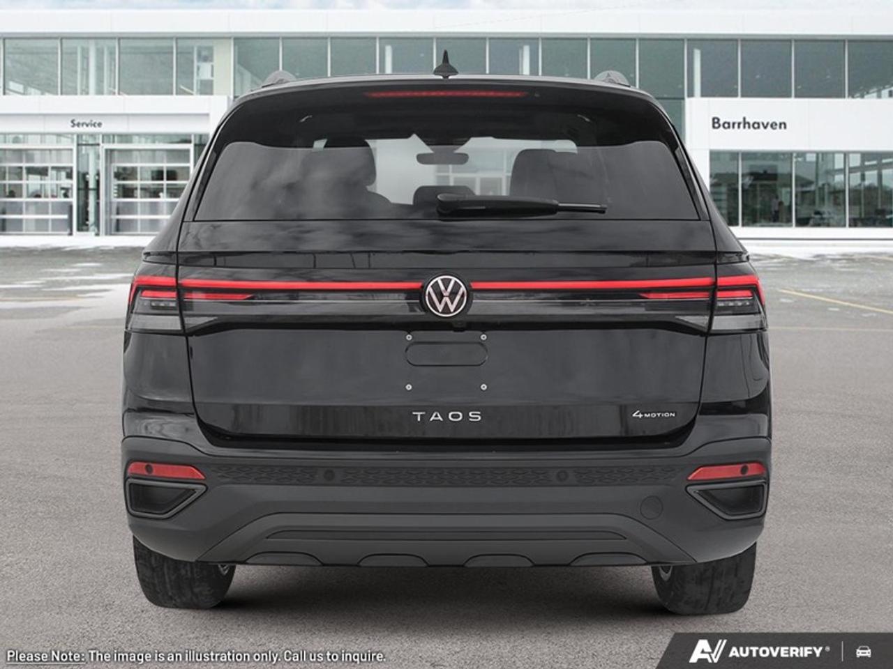 2026 Volkswagen Taos Comfortline Black Edition Photo
