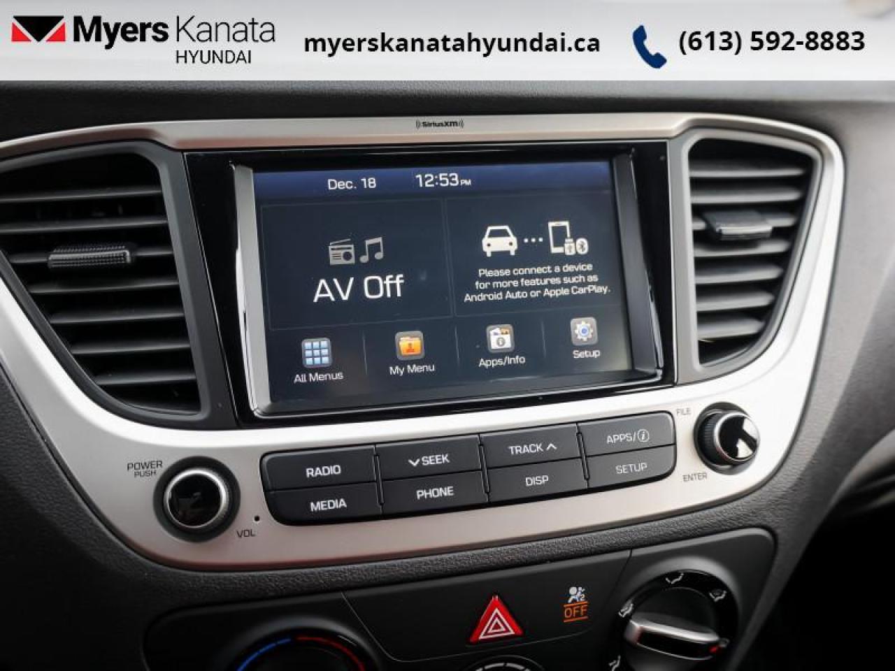 2020 Hyundai Accent Essential w/Comfort Package IVT  - $47.51 /Wk Photo