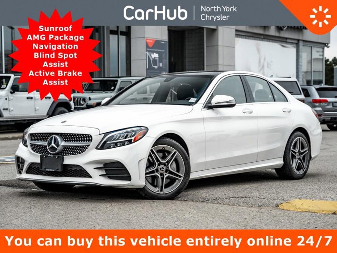 2019 Mercedes-Benz C-Class C 300 Sunroof AMG Package Navi Blind Spot Assist Photo