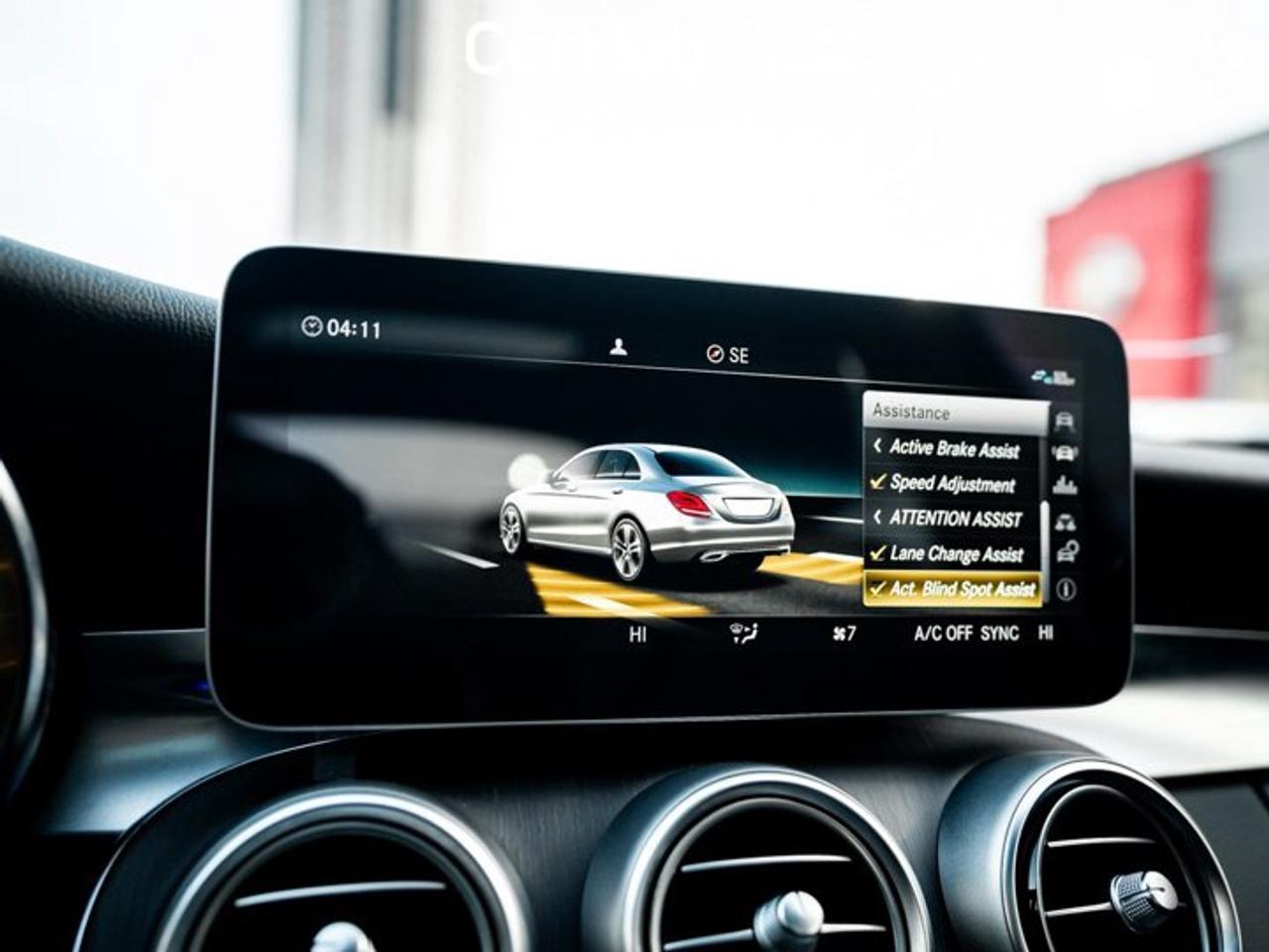 2021 Mercedes-Benz C-Class C 300 Panoramic Roof Navigation 360 Camera Active Brake Assist Blind Spot Assist Photo