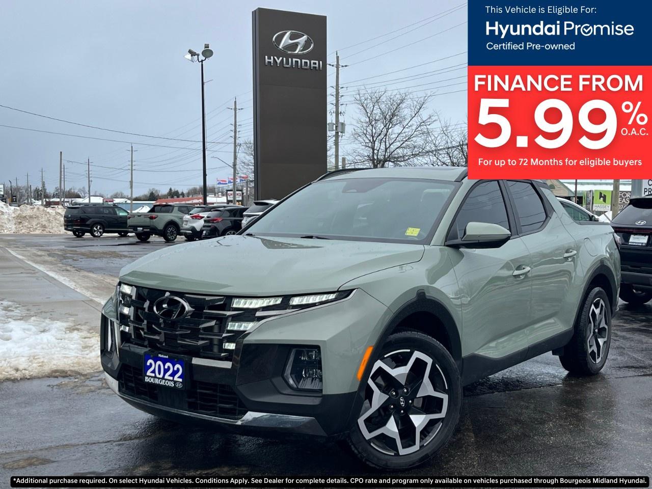 2022 Hyundai Santa Cruz Ultimate AWD w/Colour Pkg Photo0