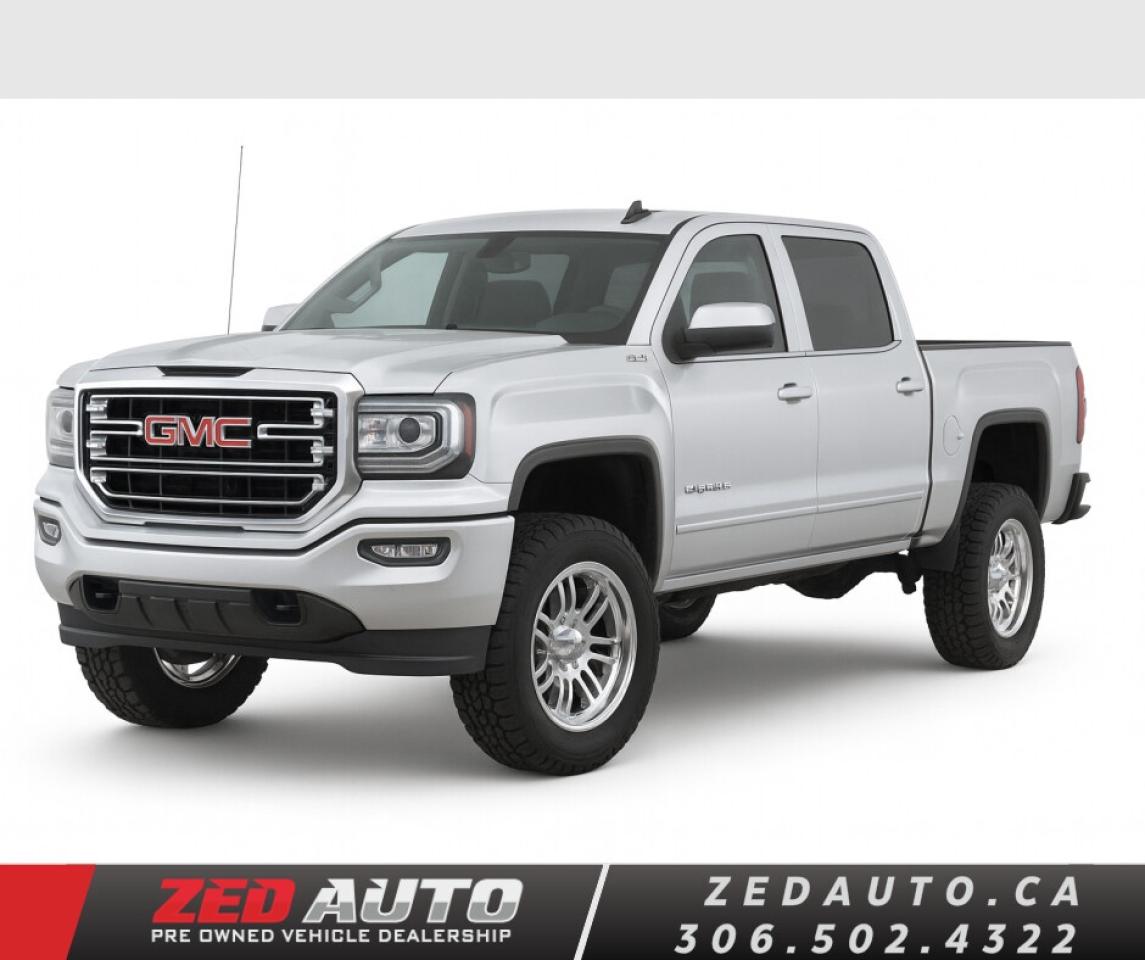 Used 2018 GMC Sierra 1500 SLT | 5.3L Lifted | Aftermarket Wheels for sale in Regina, SK