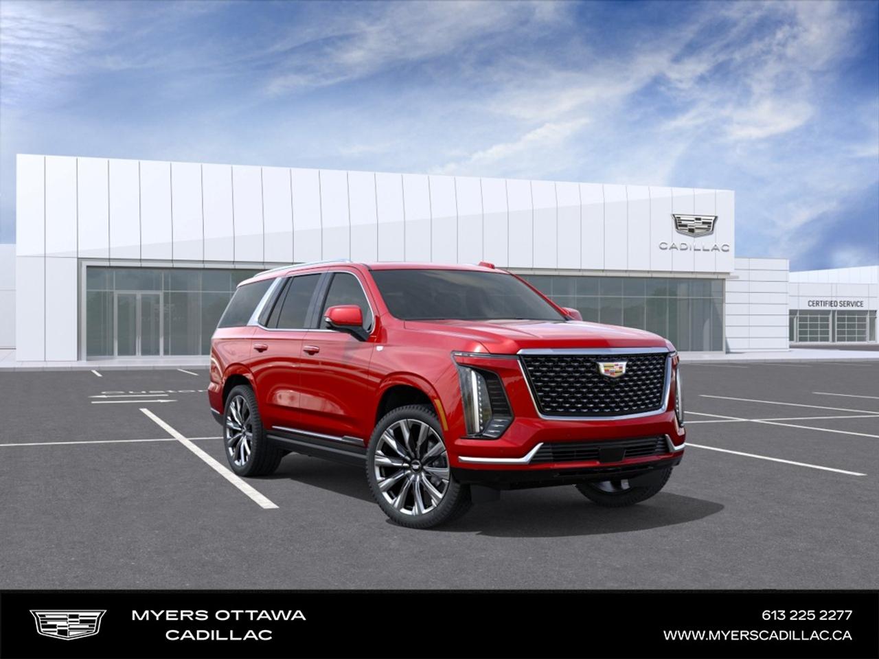 2026 Cadillac Escalade Luxury  ESV, RADIANT RED, LUXURY Photo