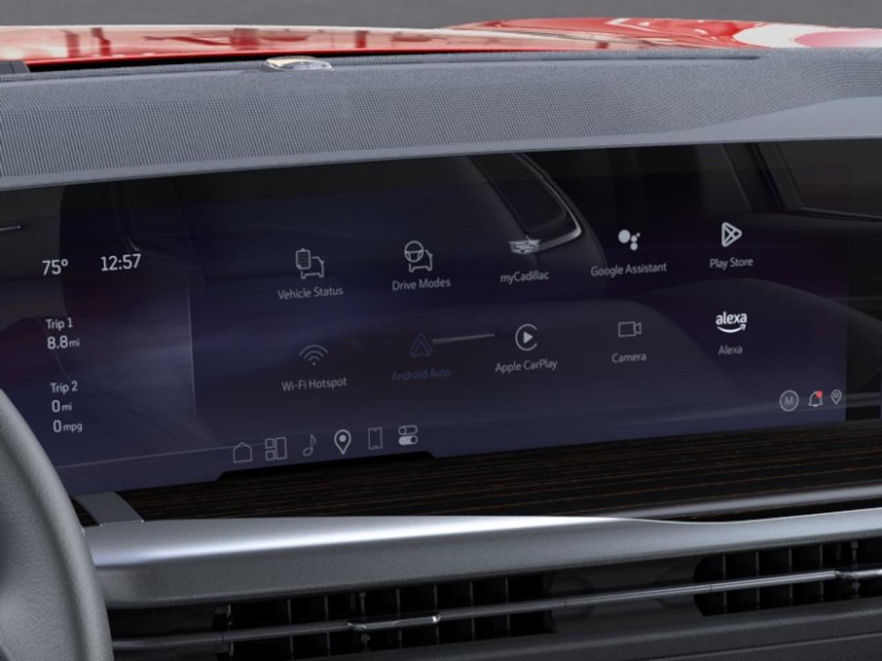2026 Cadillac Escalade Luxury  ESV, RADIANT RED, LUXURY Photo