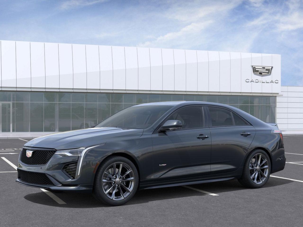 2026 Cadillac CT4-V CT4-V AWD, SUNROOF, DEEP SPACE METALLIC Photo