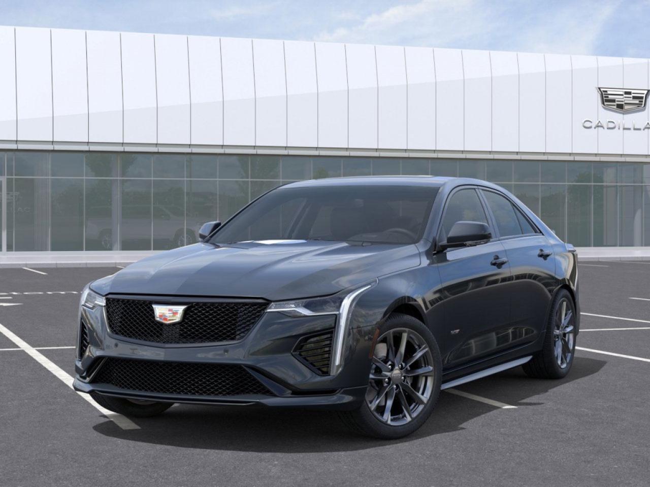 2026 Cadillac CT4-V CT4-V AWD, SUNROOF, DEEP SPACE METALLIC Photo