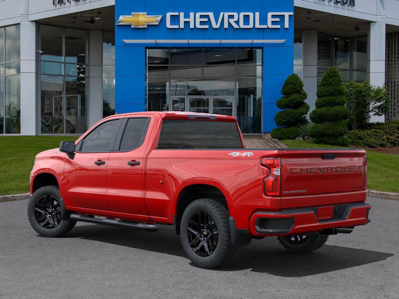 2025 Chevrolet Silverado 1500 Custom  -  Remote Start - $428 B/W Photo