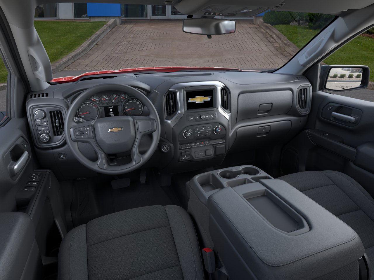 2025 Chevrolet Silverado 1500 Custom  -  Remote Start - $428 B/W Photo